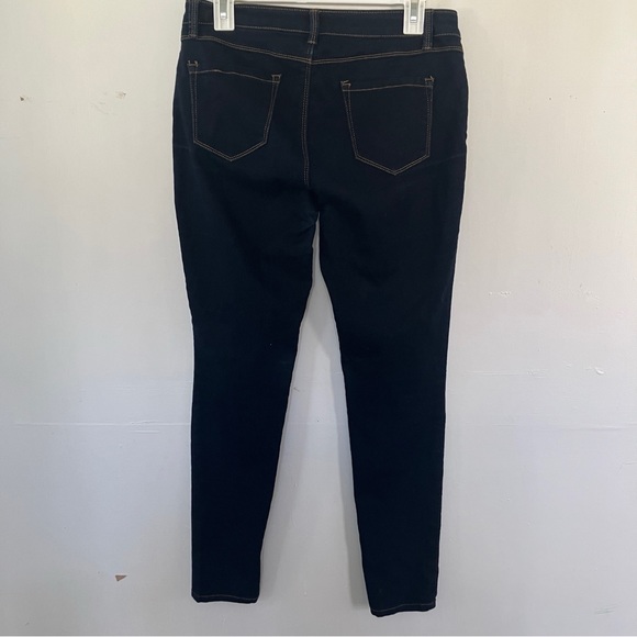 D JEANS Women's Solid Dark Blue Color Skinny Jeans Size 8 - Picture 2 of 7